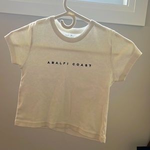 Amalfi coast, brandy Melville crop top